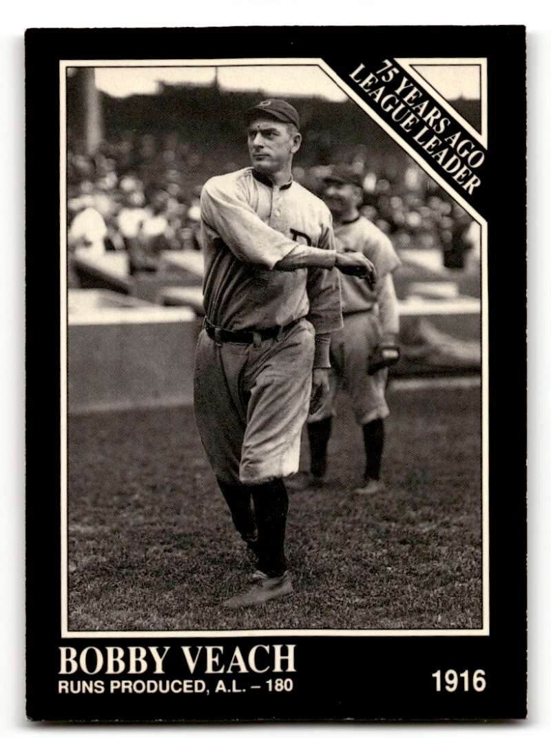 1991 Conlon Collection TSN #159 Bobby Veach    Detroit Tigers Baseball Cards 