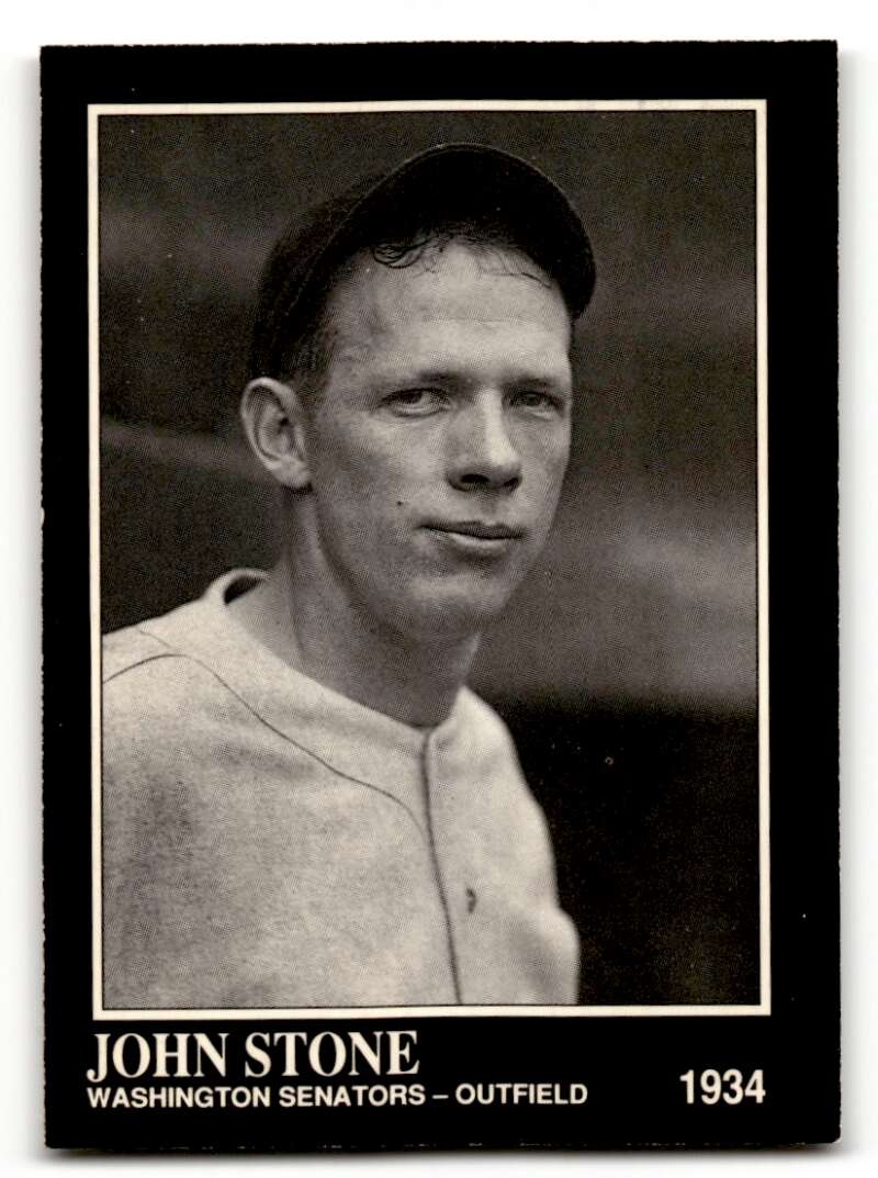 1991 Conlon Collection TSN #289 John Stone    Washington Senators Baseball Cards 