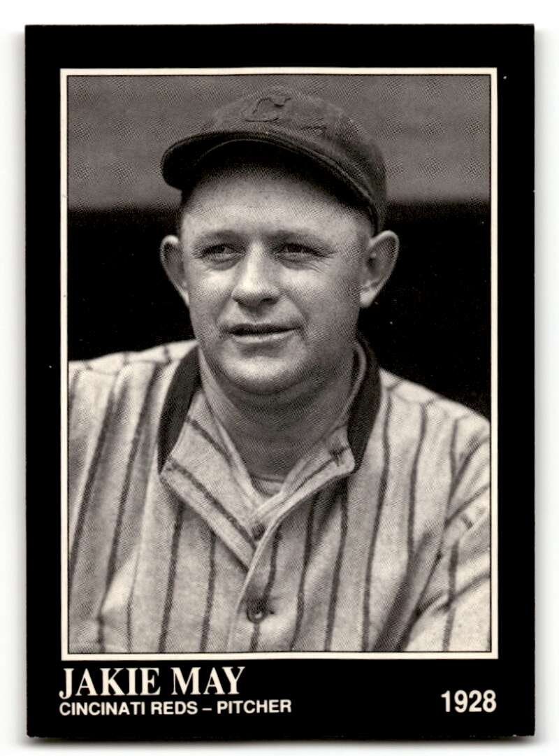 1991 Conlon Collection TSN #319 Jakie May    Cincinnati Reds Baseball Cards 