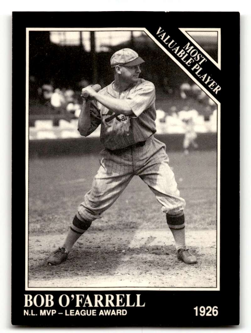 1991 Conlon Collection TSN #316 Bob O'Farrell    St. Louis Cardinals Baseball Cards 