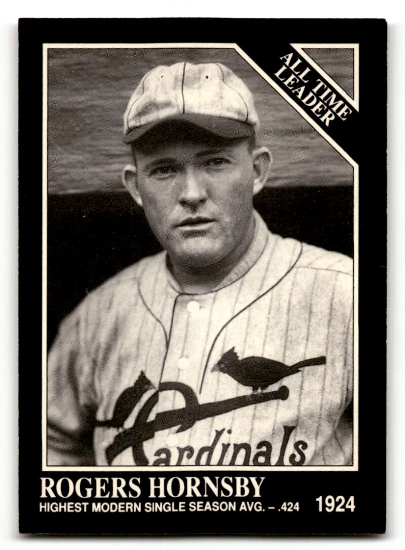 1991 Conlon Collection TSN #251 Rogers Hornsby    St. Louis Cardinals Baseball Cards 
