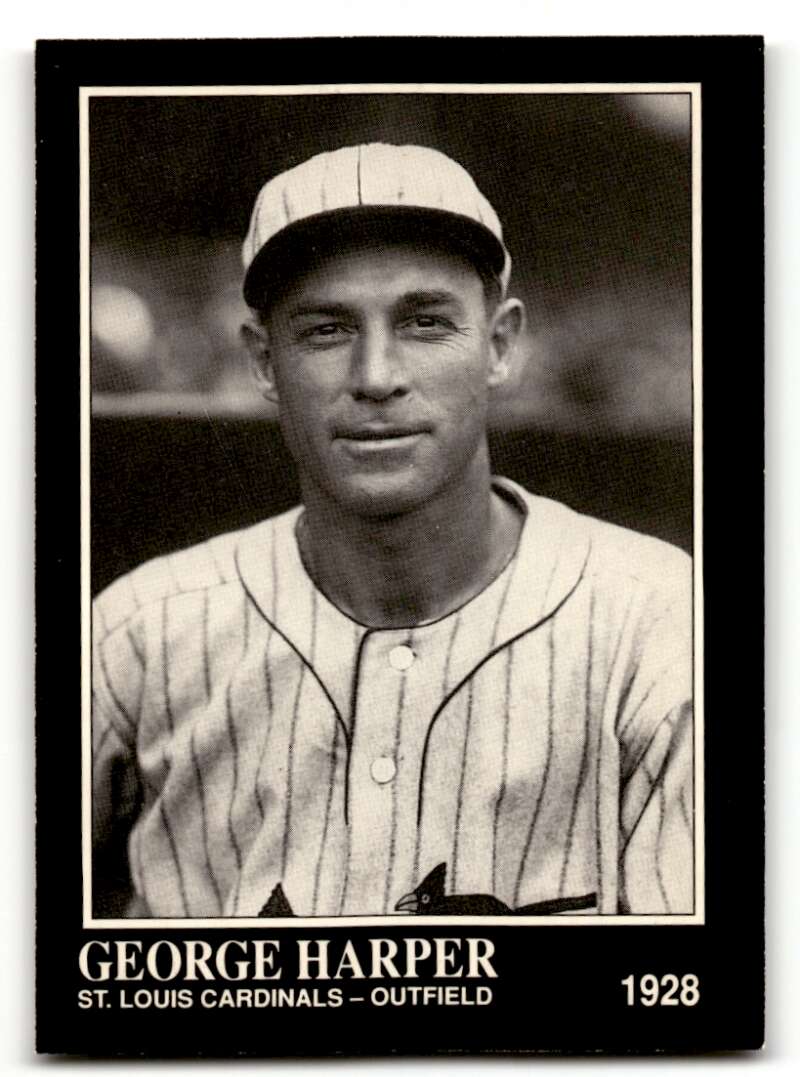 1991 Conlon Collection TSN #246 George Harper    St. Louis Cardinals Baseball Cards 