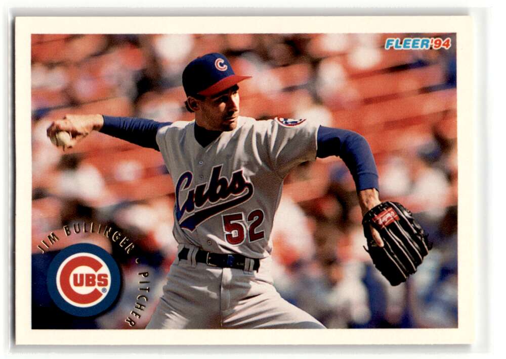 1994 Fleer Update #U107 Jim Bullinger    Chicago Cubs Baseball Cards 
