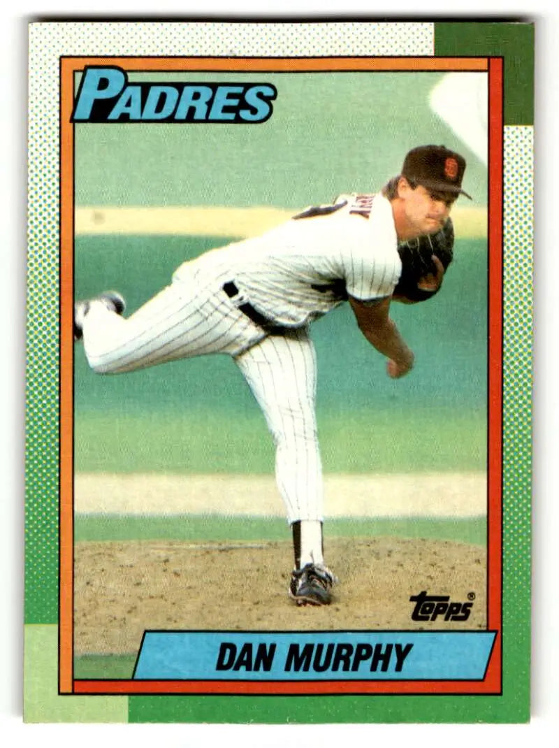 1990 Topps #649 Dan Murphy    San Diego Padres Baseball Cards EX/NM