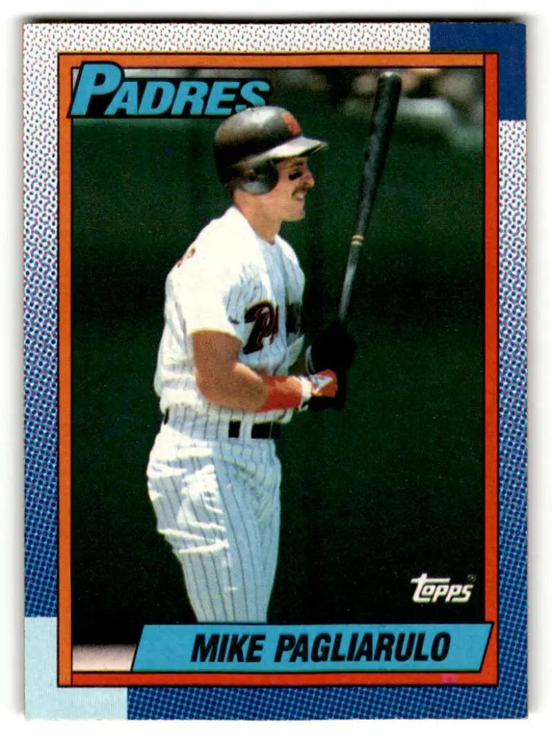 1990 Topps #63 Mike Pagliarulo    San Diego Padres Baseball Cards EX/NM