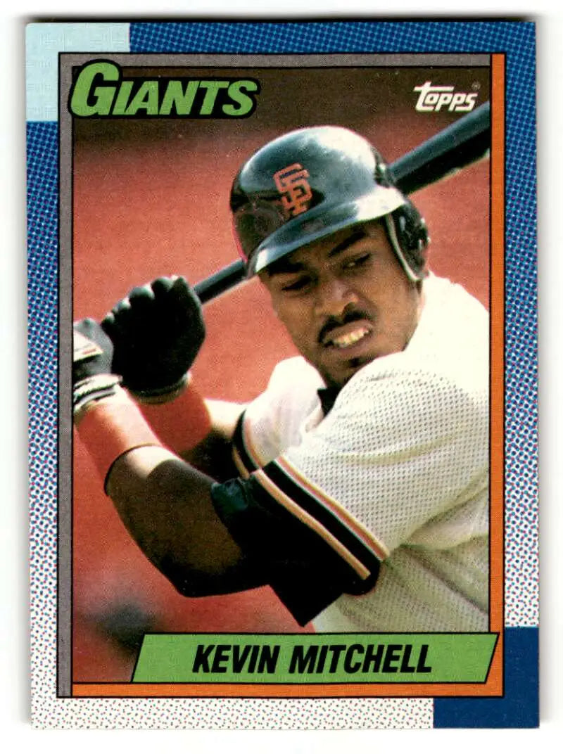 1990 Topps #500 Kevin Mitchell    San Francisco Giants Baseball Cards EX/NM