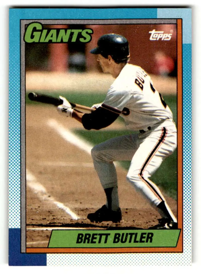 1990 Topps #571 Brett Butler    San Francisco Giants Baseball Cards EX/NM