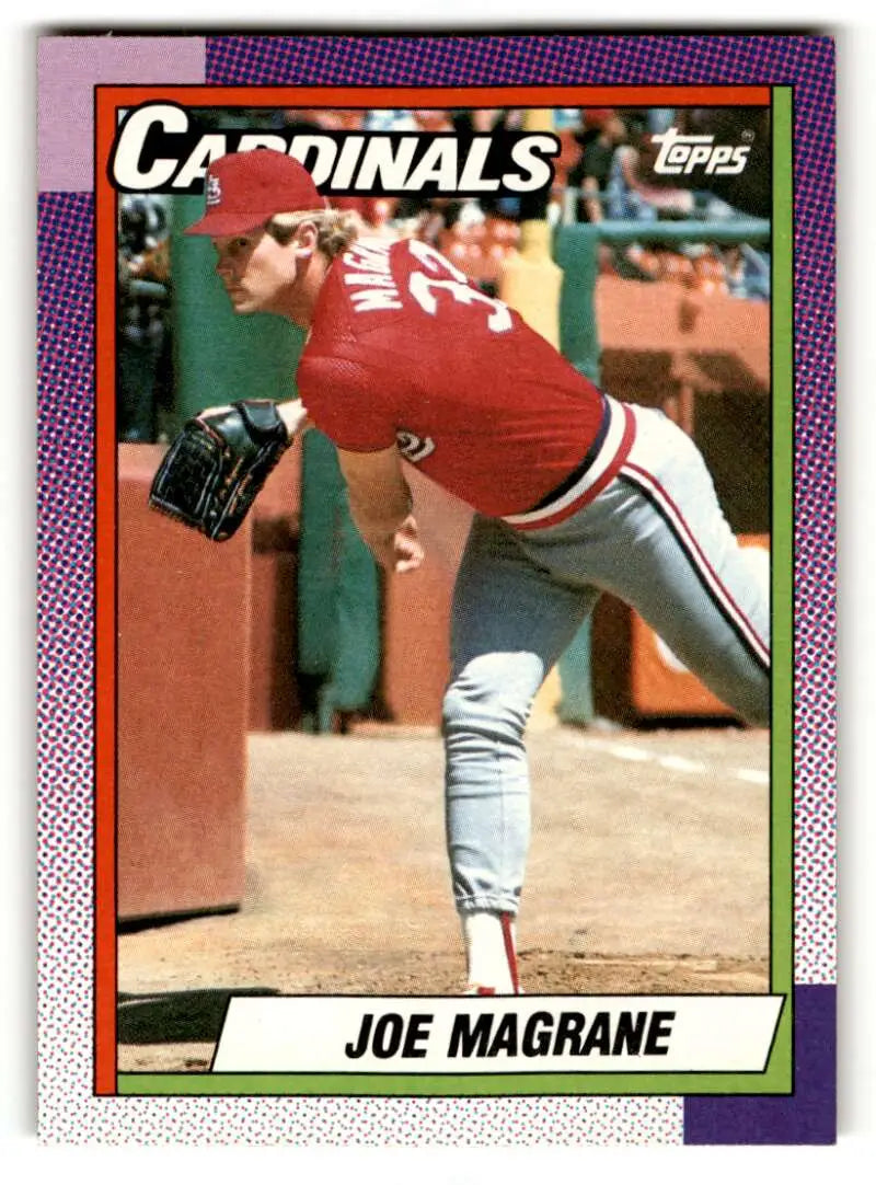 1990 Topps #578 Joe Magrane    St. Louis Cardinals Baseball Cards EX/NM