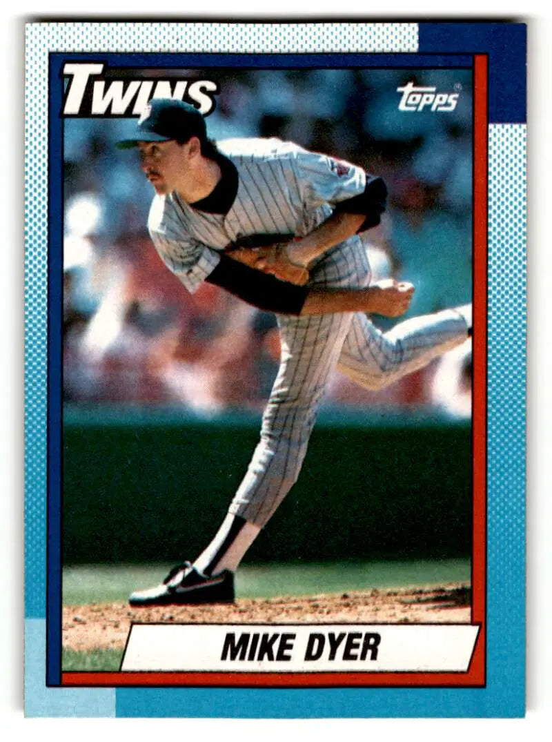 1990 Topps #576 Mike Dyer    Minnesota Twins Baseball Cards EX/NM
