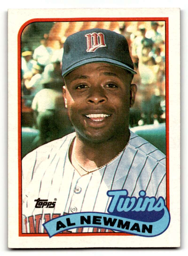 1989 Topps #503 Al Newman    Minnesota Twins Baseball Cards EX/NM