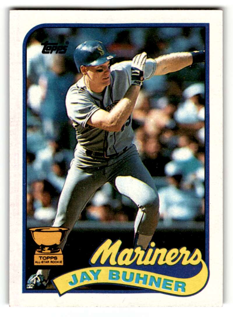 1989 Topps #223 Jay Buhner    Seattle Mariners Baseball Cards EX/NM