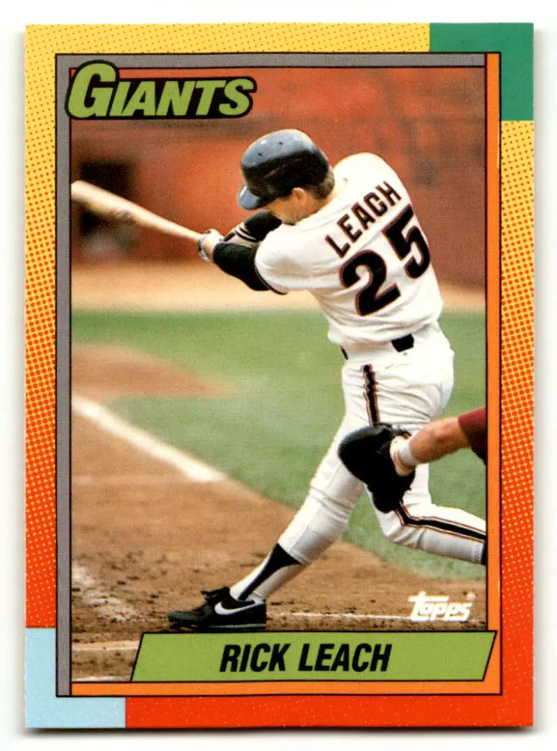 1990 Topps Traded #56T Rick Leach    San Francisco Giants Baseball Cards NM Near Mint