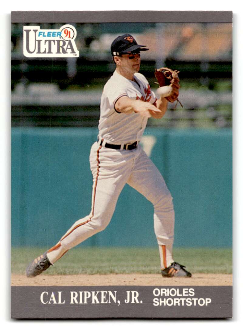 1991 Ultra #24 Cal Ripken Jr.    Baltimore Orioles Baseball Cards EX/NM