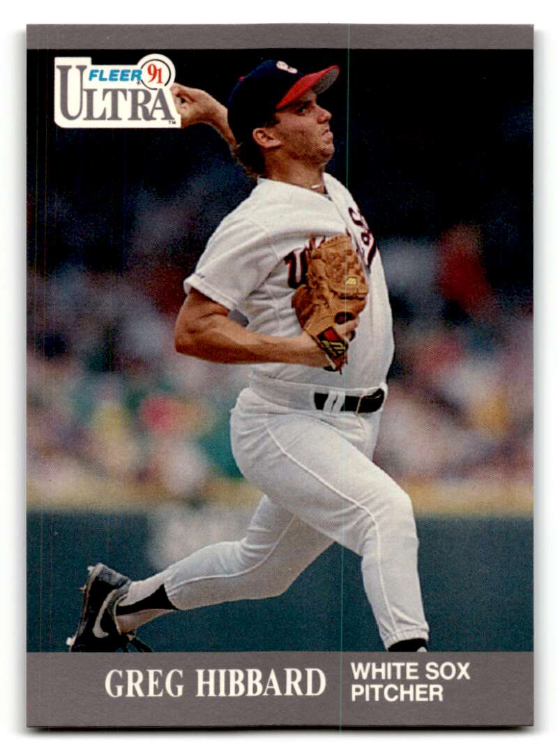 1991 Ultra #75 Greg Hibbard    Chicago White Sox Baseball Cards EX/NM