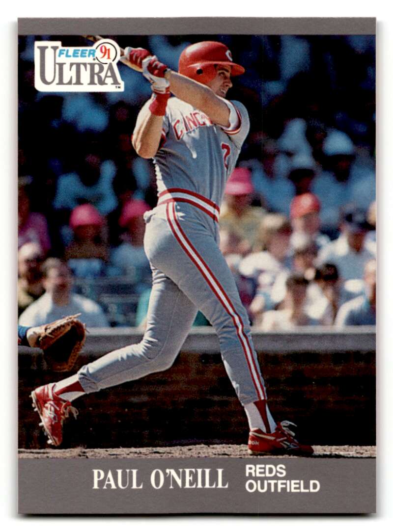 1991 Ultra #100 Paul O'Neill    Cincinnati Reds Baseball Cards EX/NM