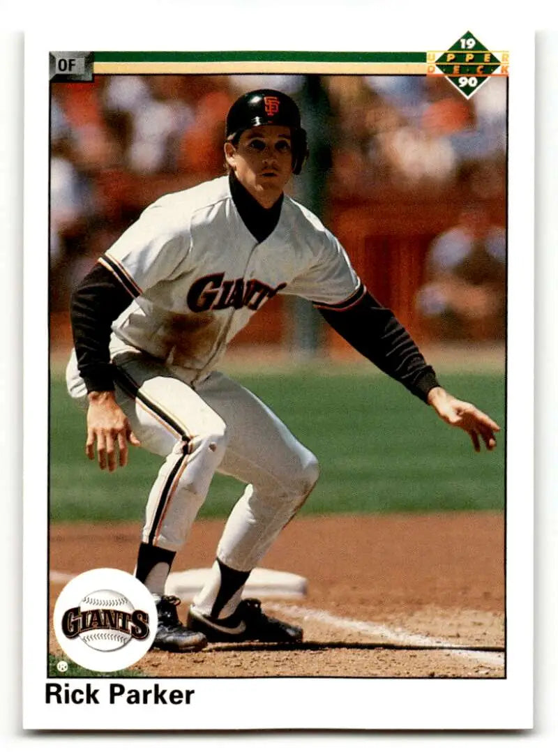 1990 Upper Deck #732 Rick Parker    San Francisco Giants Baseball Cards EX/NM