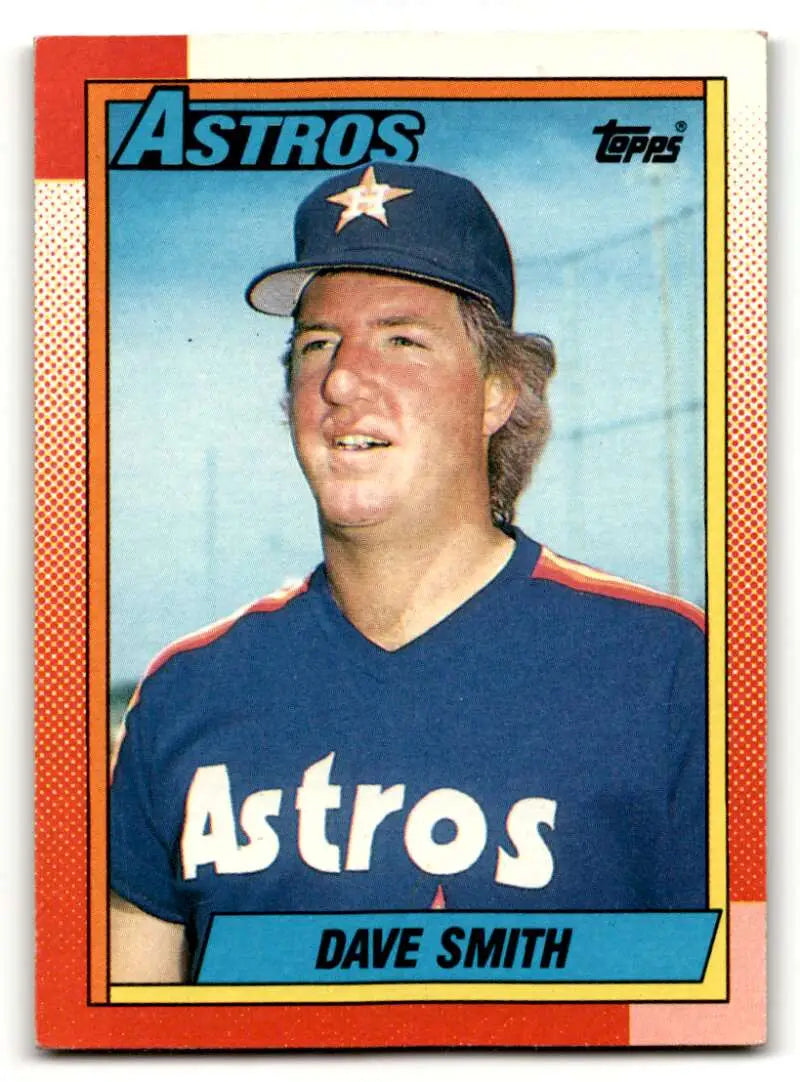 1990 Topps #746 Dave Smith    Houston Astros Baseball Cards EX/NM