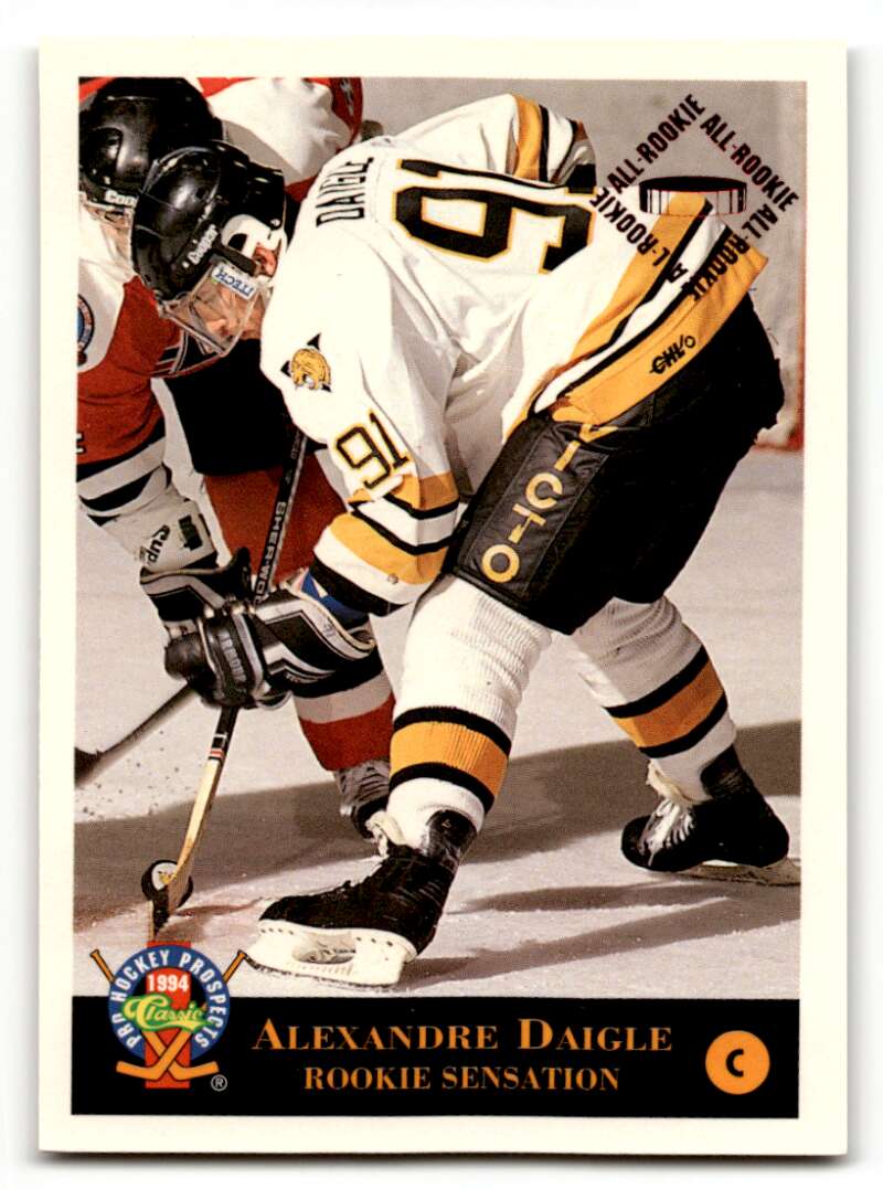 1994 Classic Pro Prospects #13 Alexandre Daigle    Victoriaville Tigres Hockey Cards NM Near Mint