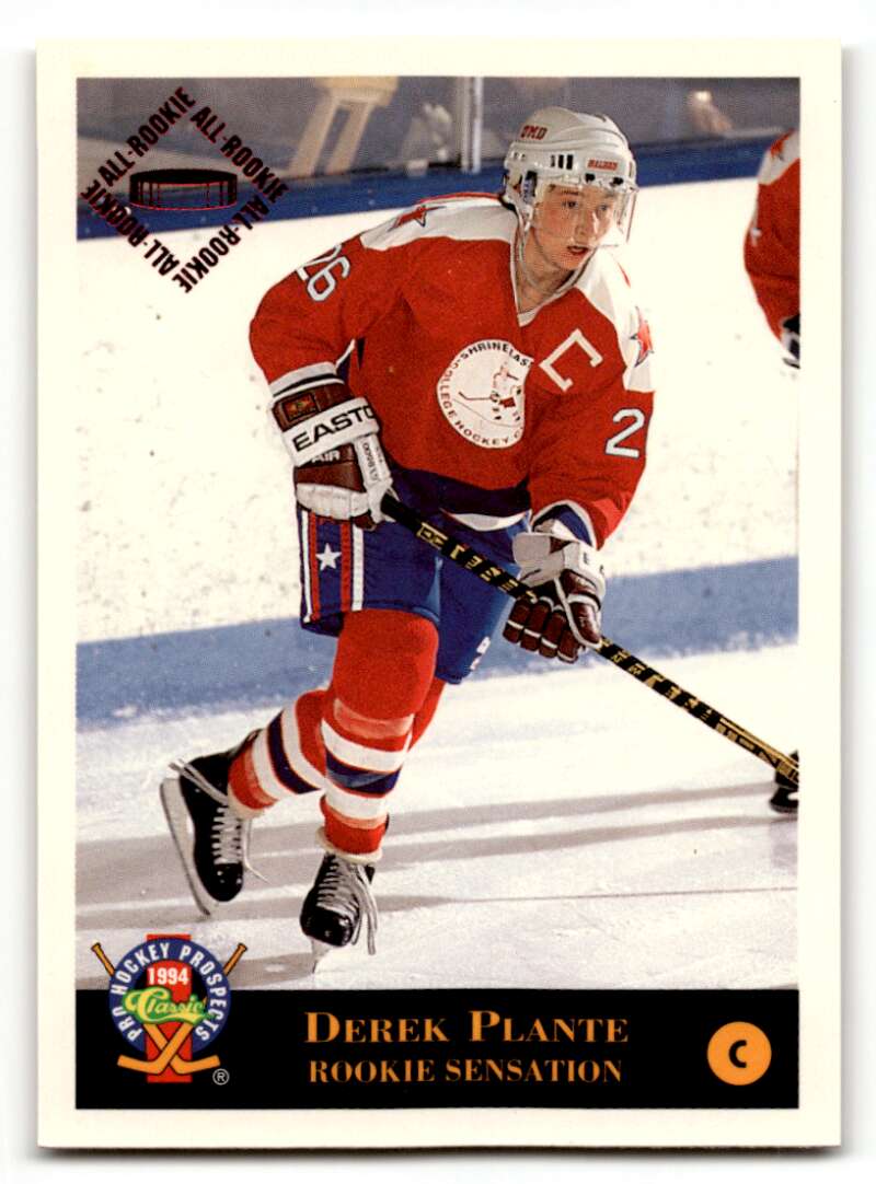 1994 Classic Pro Prospects #30 Derek Plante    Minnesota-Duluth Bulldogs Hockey Cards NM Near Mint