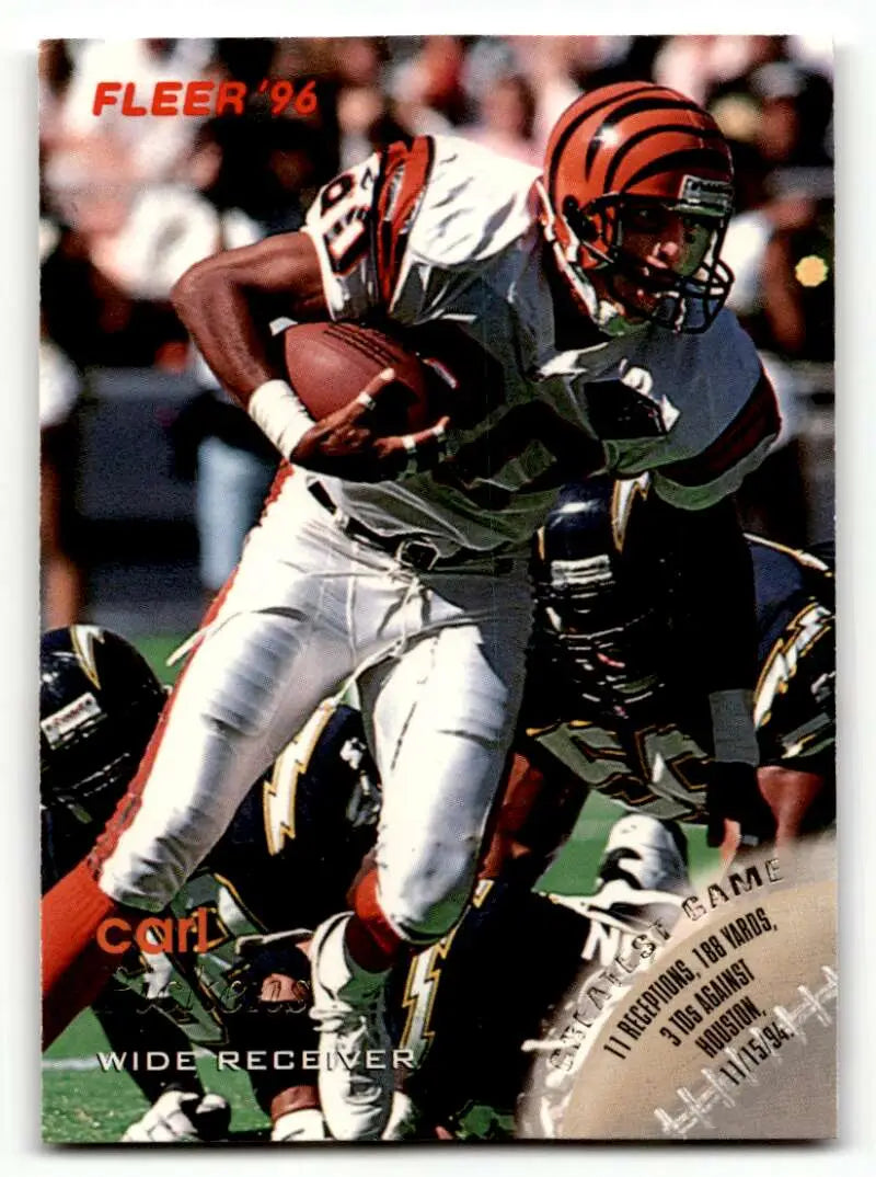 1996 Fleer #29 Carl Pickens    Cincinnati Bengals Football Cards NM Near Mint