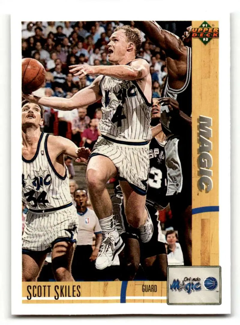 1991 Upper Deck #226 Scott Skiles    Orlando Magic Basketball Cards NM Near Mint