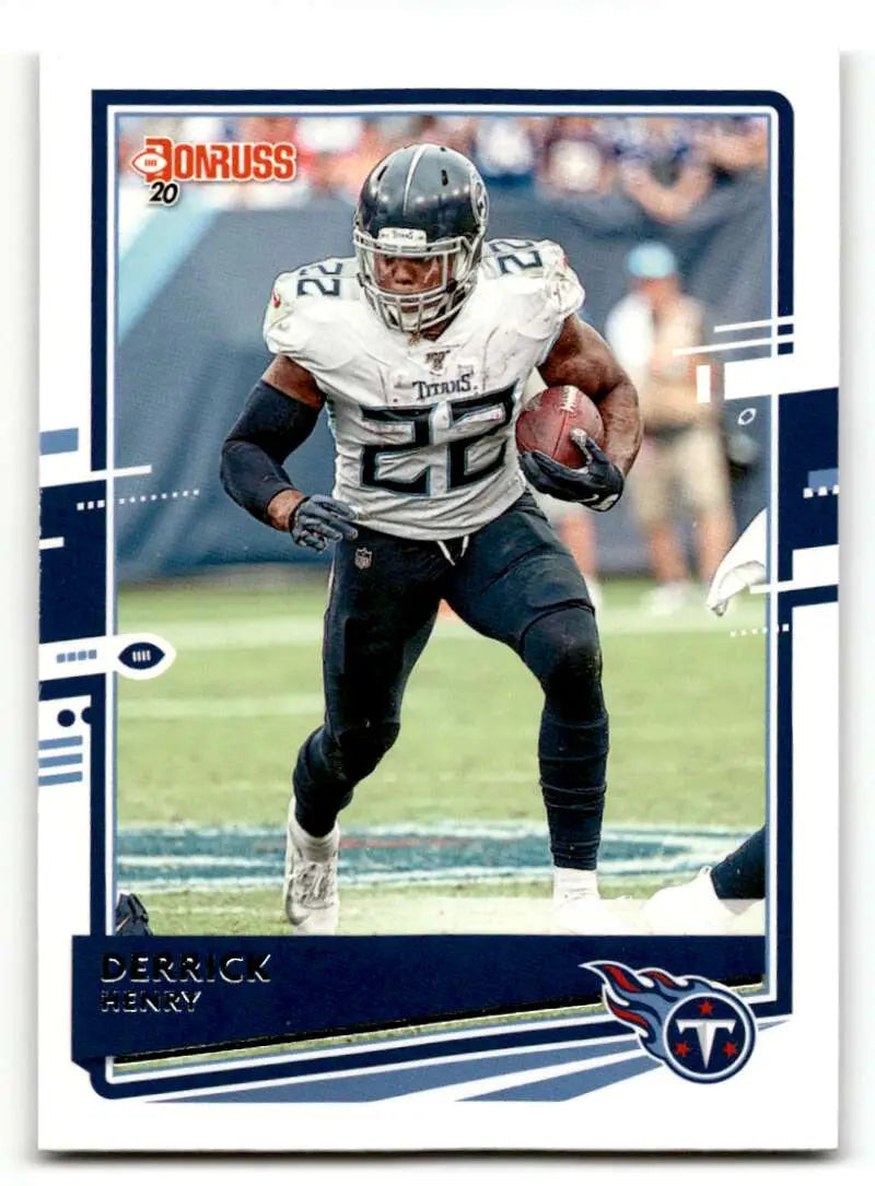 2020 Donruss #245 Derrick Henry    Tennessee Titans Football Cards NM Near Mint