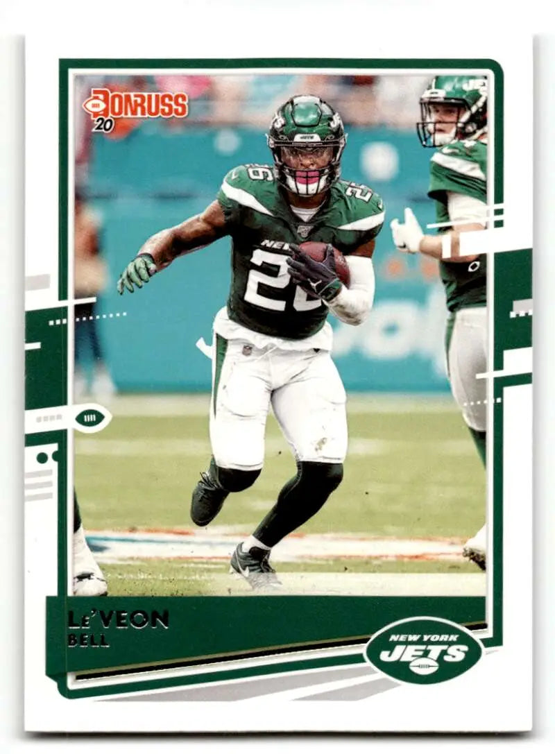 2020 Donruss #192 Le'Veon Bell    New York Jets Football Cards NM Near Mint