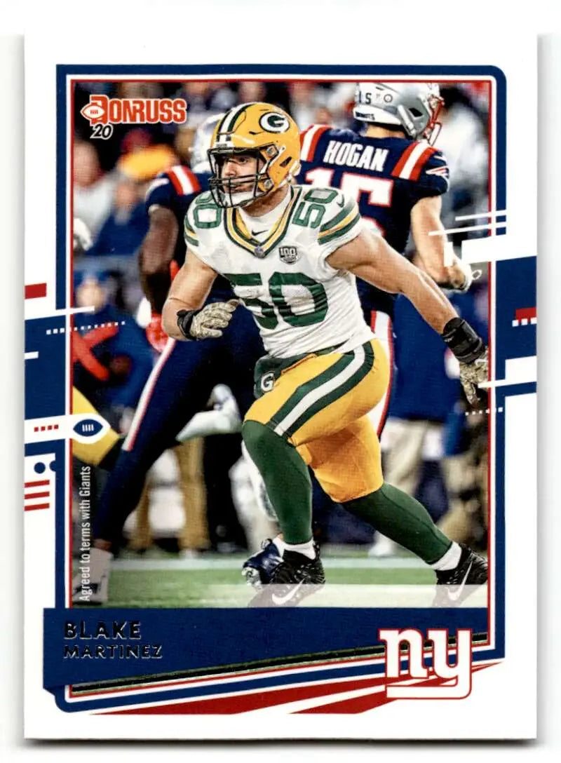 2020 Donruss #109 Blake Martinez    New York Giants Football Cards NM Near Mint