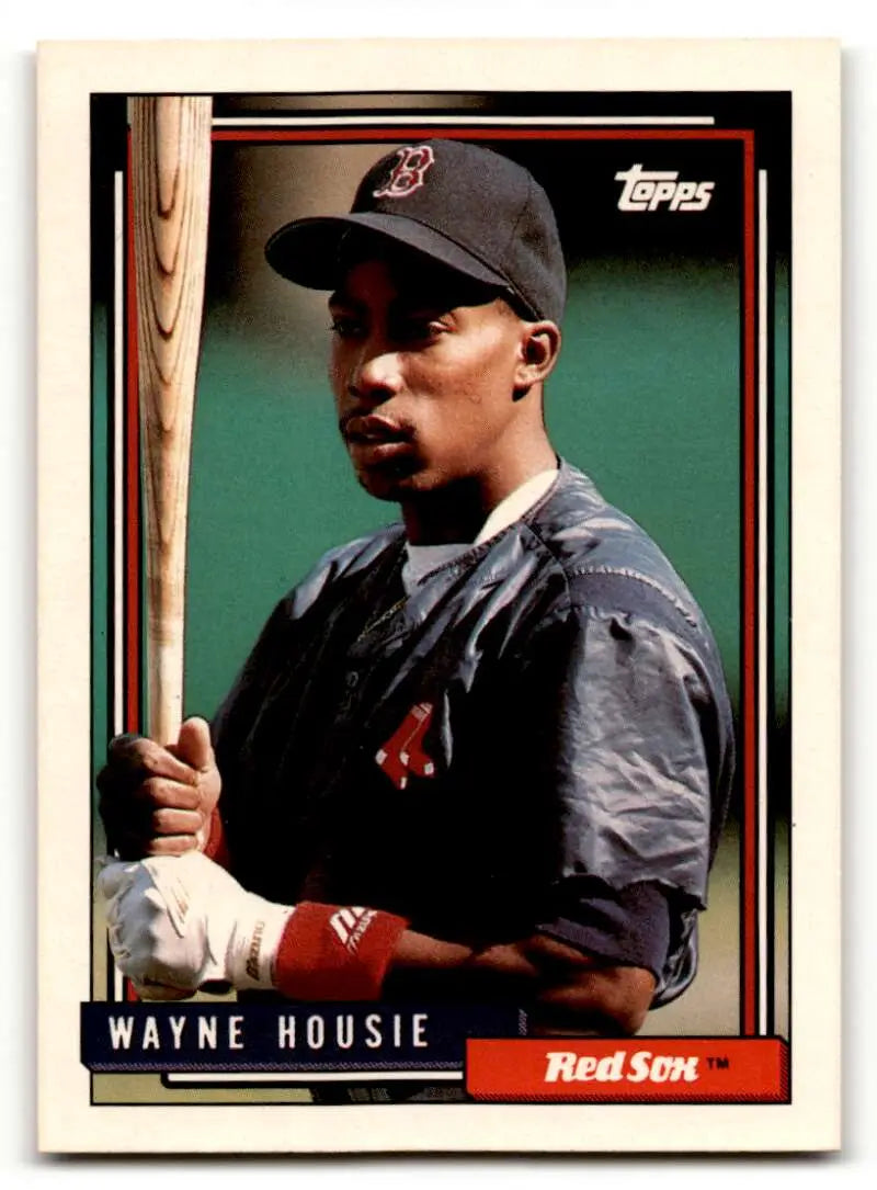 1992 Topps #639 Wayne Housie    Boston Red Sox Baseball Cards EX/NM