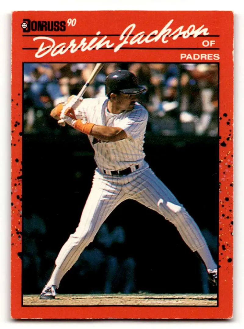 1990 Donruss #641 Darrin Jackson    San Diego Padres Baseball Cards EX/NM