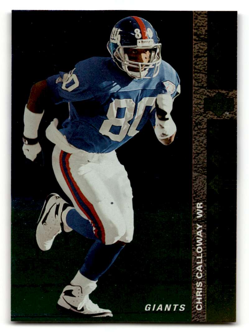 1994 SP #127 Chris Calloway    New York Giants Football Cards EX/NM