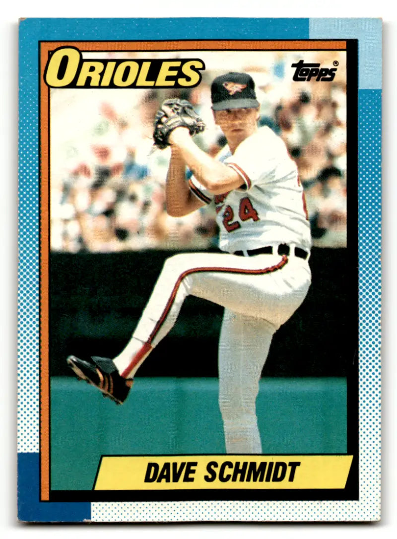 1990 Topps #497 Dave Schmidt EX/NM