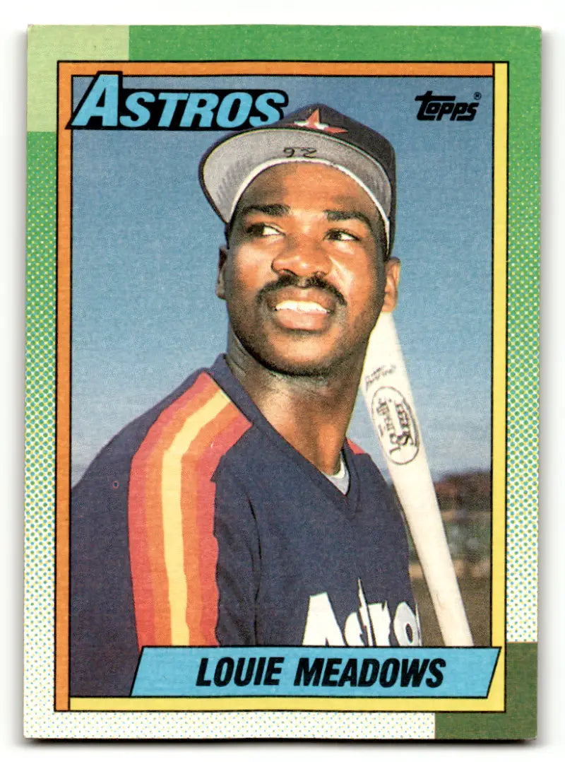 1990 Topps #534 Louie Meadows EX/NM