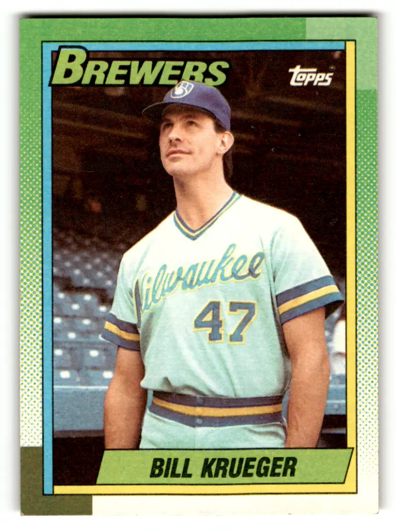 1990 Topps #518 Bill Krueger EX/NM