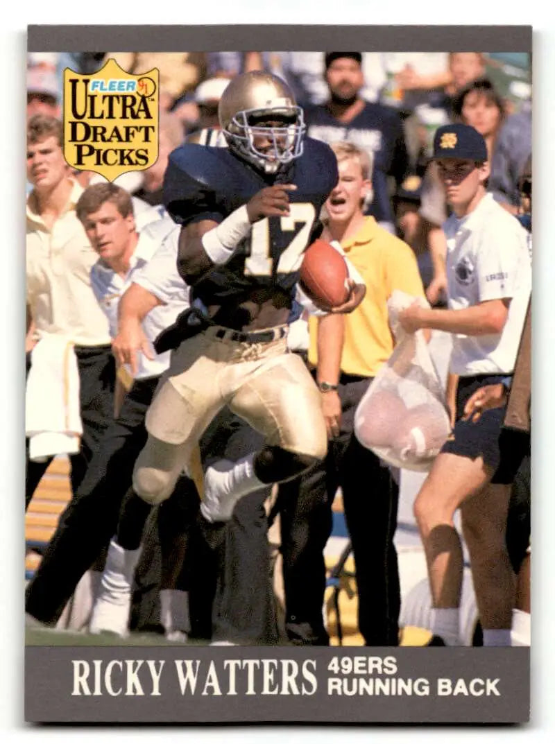 1991 Ultra #297 Ricky Watters    San Francisco 49ers Football Cards NM Near Mint