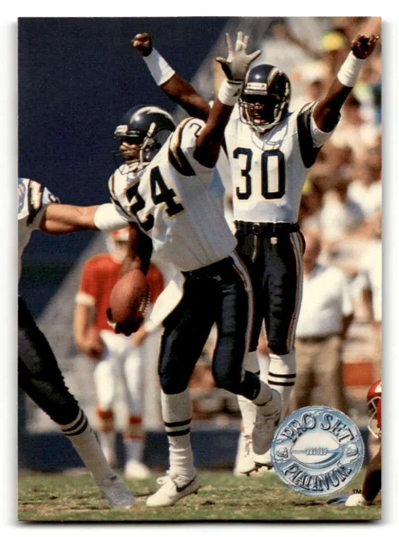 1991 Pro Set Platinum #306 Stanley Richard    San Diego Chargers Football Cards EX/NM