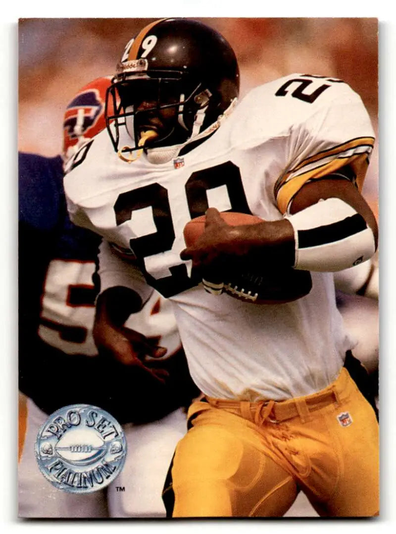1991 Pro Set Platinum #258 Barry Foster    Pittsburgh Steelers Football Cards EX/NM