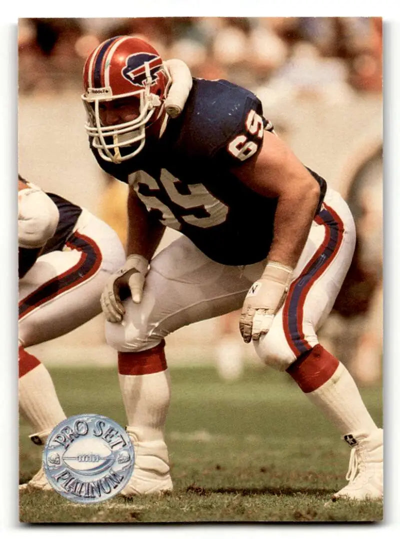 1991 Pro Set Platinum #160 Will Wolford    Buffalo Bills Football Cards EX/NM