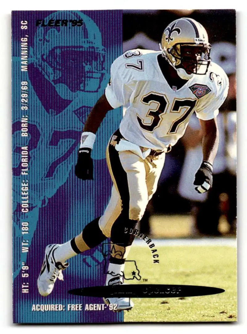1995 Fleer #271 Jimmy Spencer    New Orleans Saints Football Cards NM Near Mint