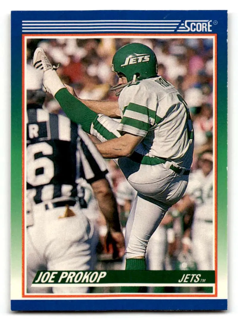 1990 Score #416 Joe Prokop    New York Jets Football Cards EX/NM