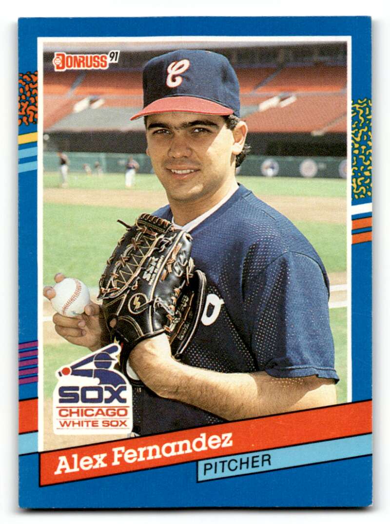 1991 Donruss #59 Alex Fernandez    Chicago White Sox Baseball Cards EX/NM