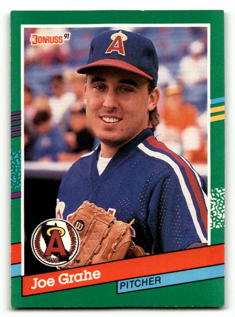 1991 Donruss #737 Joe Grahe    California Angels Baseball Cards EX/NM