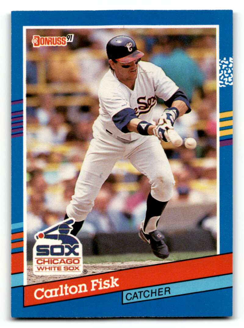 1991 Donruss #108 Carlton Fisk    Chicago White Sox Baseball Cards EX/NM