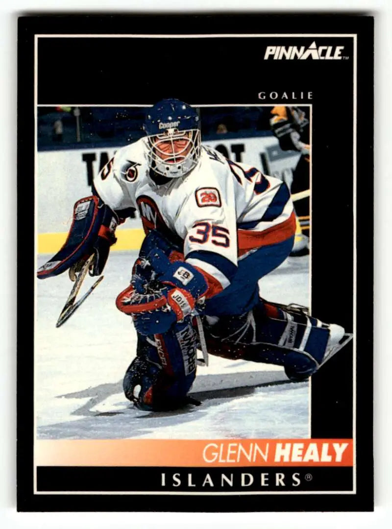 1992 Pinnacle #121 Glenn Healy    NY Islanders Hockey Cards EX/NM