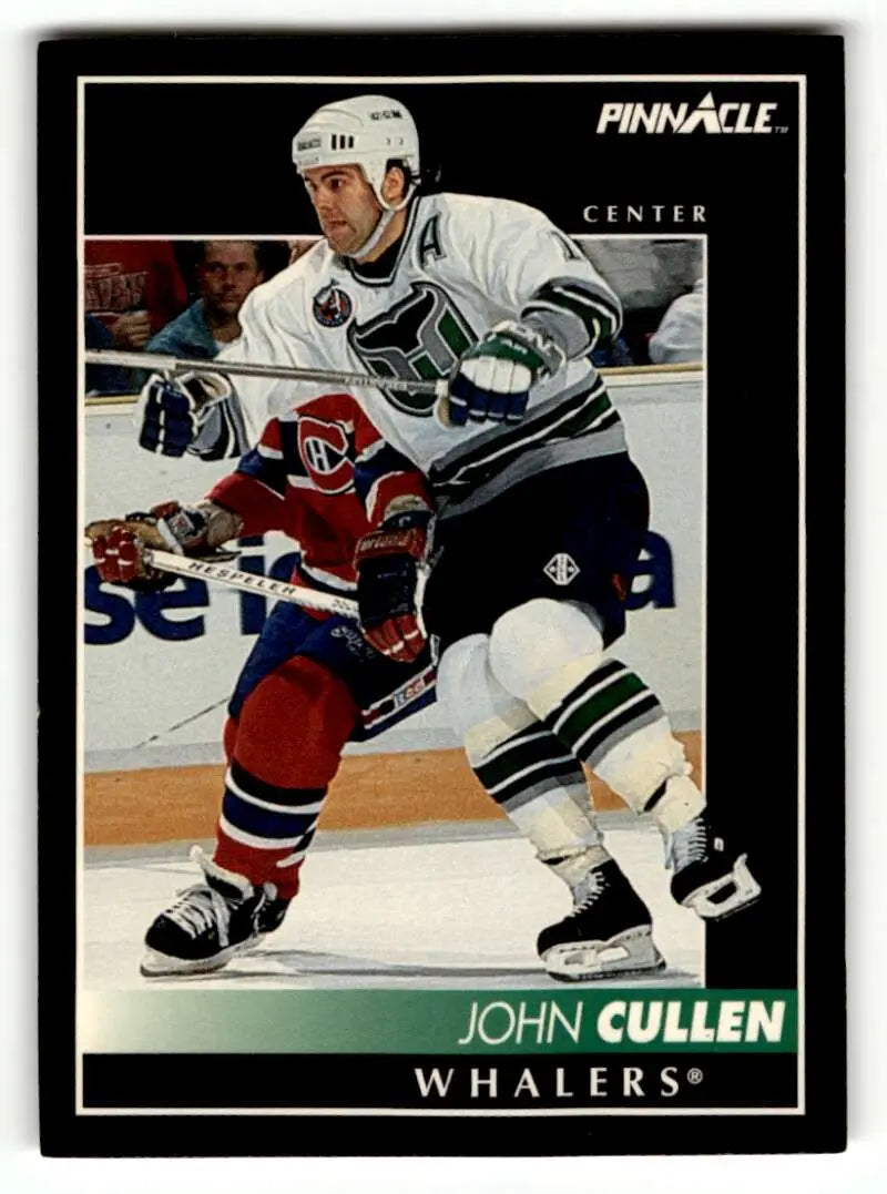 1992 Pinnacle #285 John Cullen Whalers Hockey Cards EX/NM