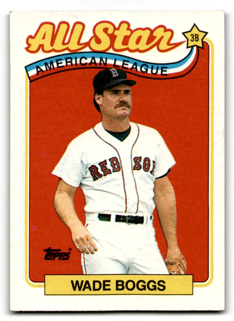1989 Topps #399 Wade Boggs AS NM Near Mint