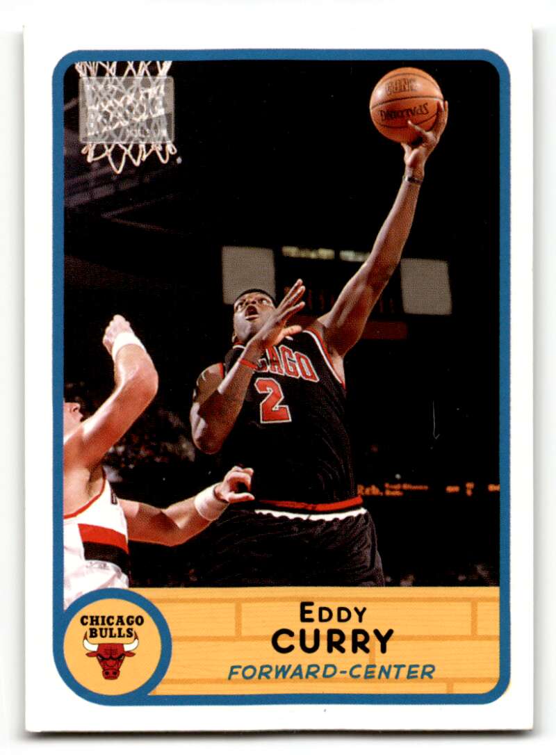 2003 Bazooka #140 Eddy Curry    Chicago Bulls Basketball Cards EX/NM
