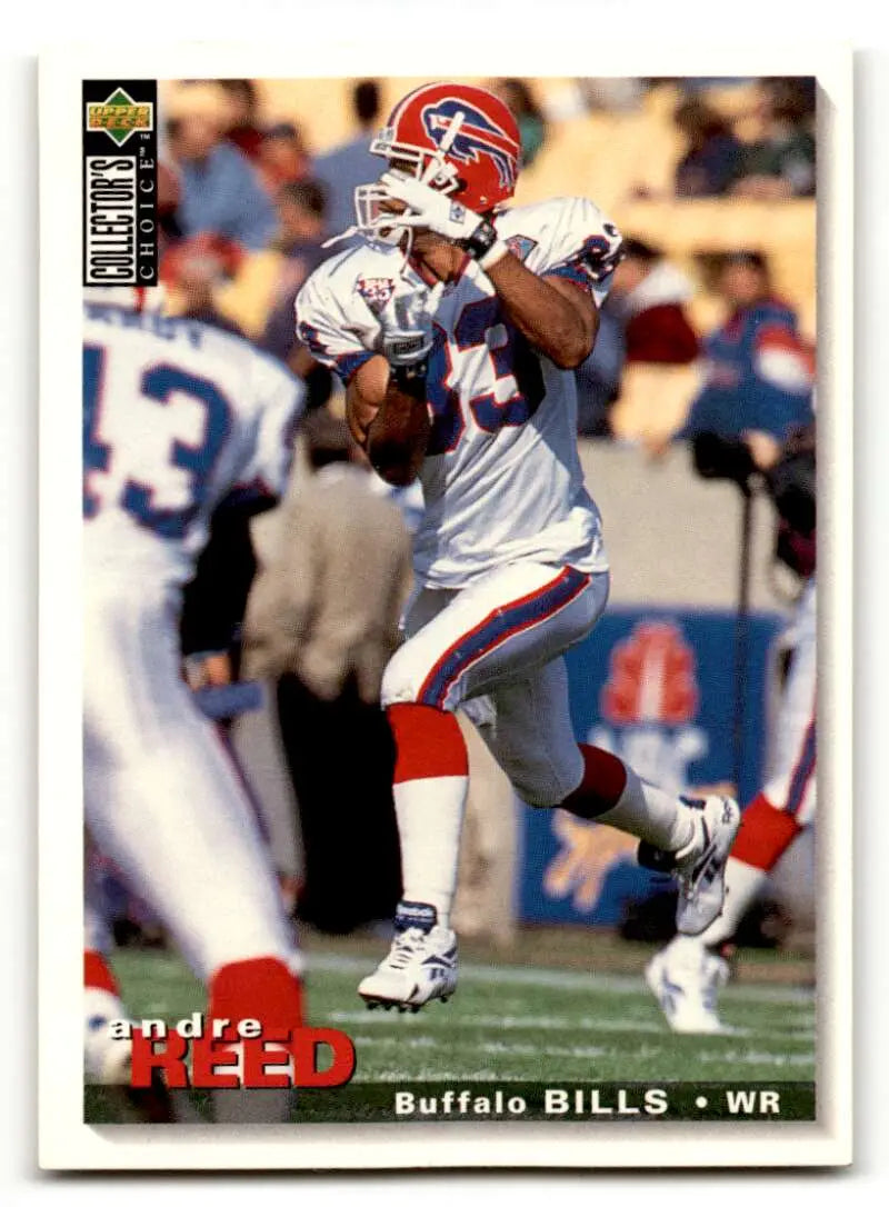 1995 Collector's Choice #51 Andre Reed    Buffalo Bills Football Cards EX/NM