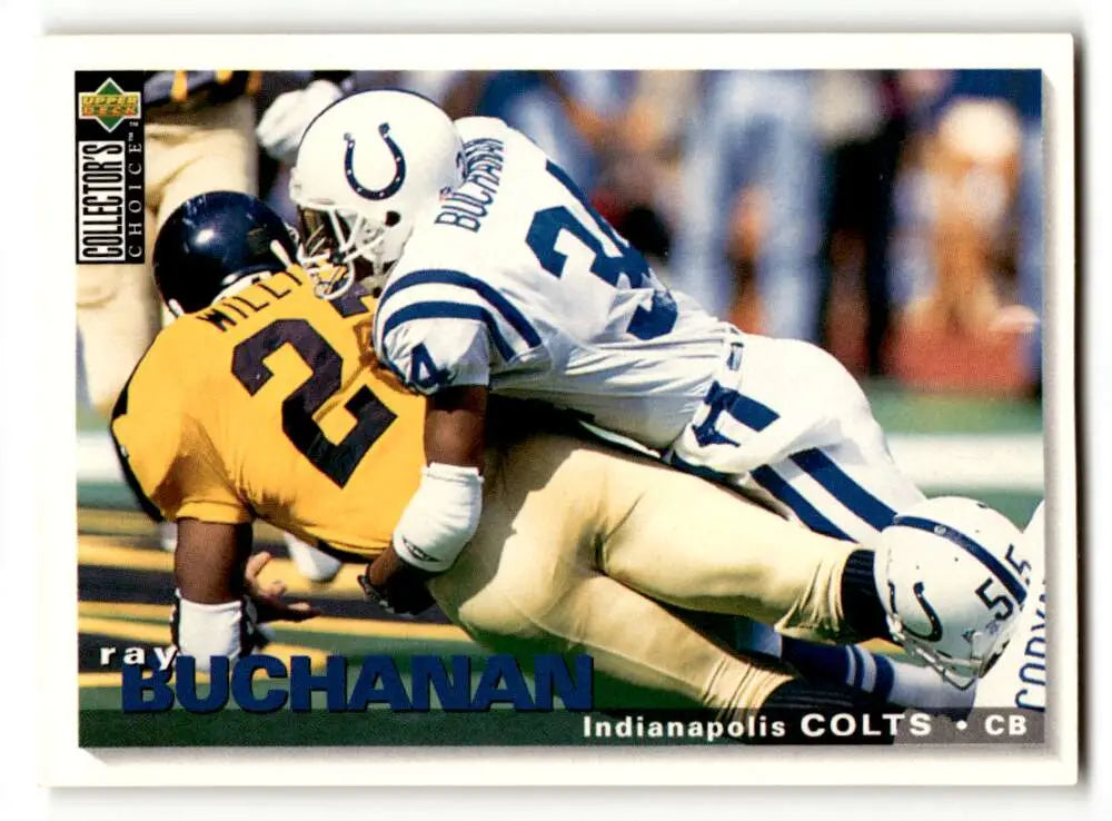 1995 Collector's Choice #248 Ray Buchanan    Indianapolis Colts Football Cards EX/NM