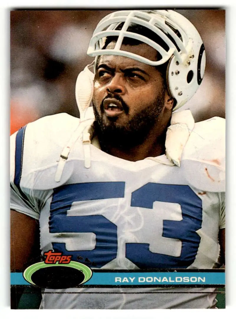 1991 Stadium Club #336 Ray Donaldson    Indianapolis Colts Football Cards NM Near Mint